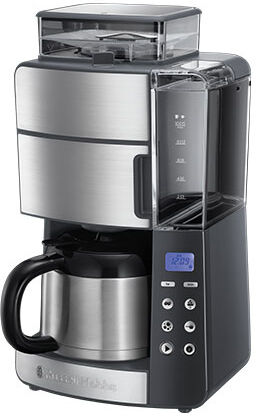 russell hobbs macchina per caffè  grind and brew thermal carafe automatica da combi 1 l [23831 016 001]