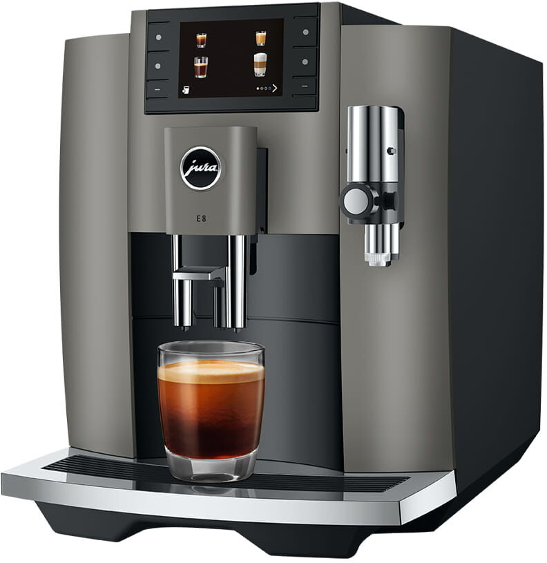 jura macchina per caffè  e8 (ec) automatica espresso 1,9 l [e8 dark inox (ec)]