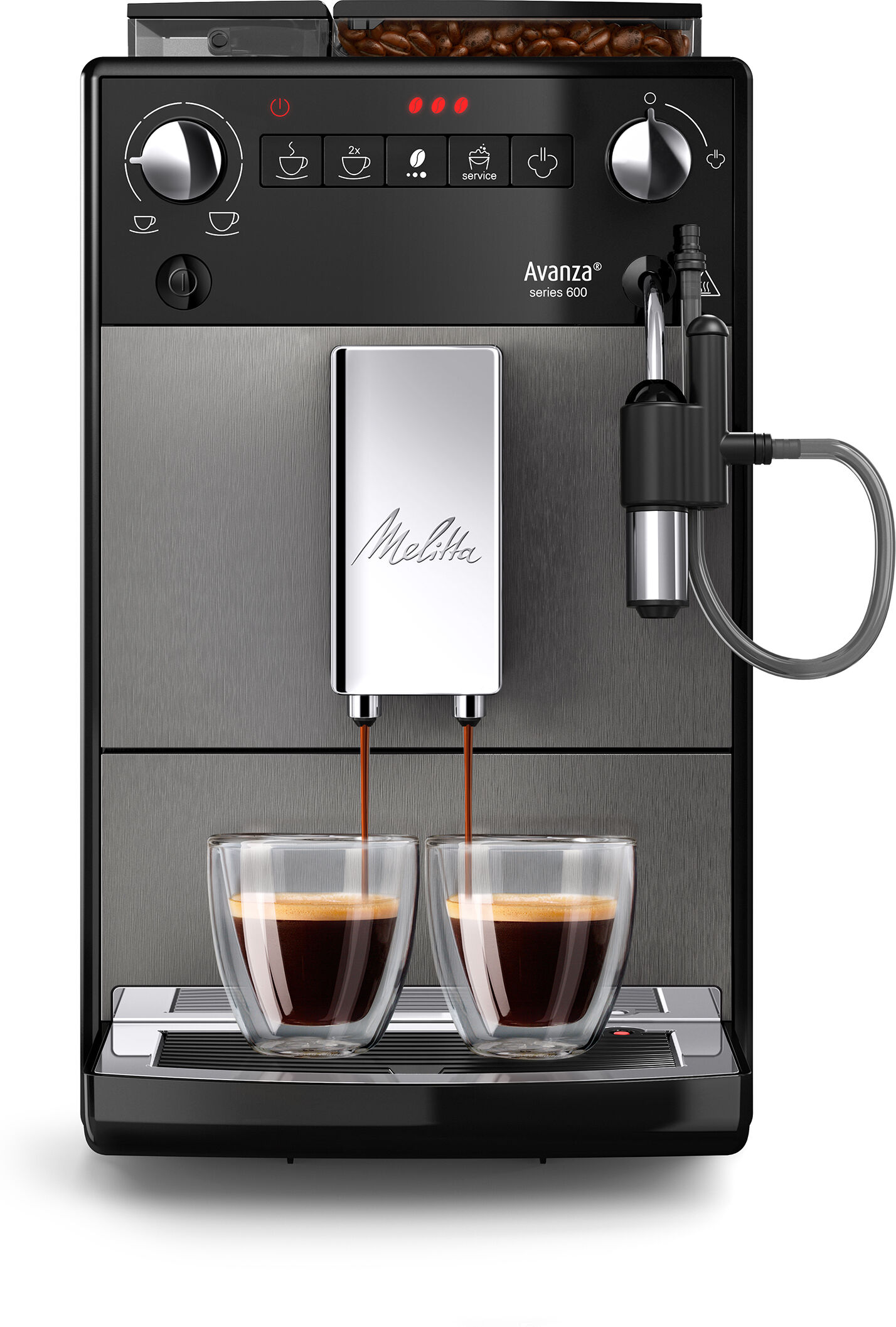 Melitta 6767843 macchina per caffè Automatica Macchina espresso 1,5 L [Avanza F27/0-100]