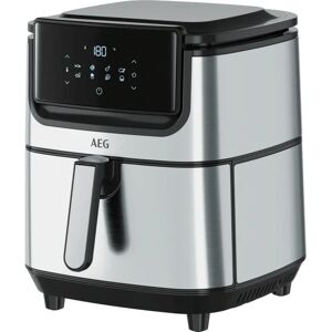 AEG SPEDIZIONE IMMEDIATA -  AF6-1-6ST Singolo 5,4 L Indipendente 1800 W Friggitrice ad aria calda Nero, Stainless steel [NO]