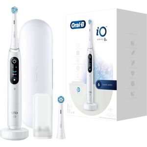 oral-b spazzolino elettrico  io series 8n adulto a vibrazione bianco [8n white alabaster j]