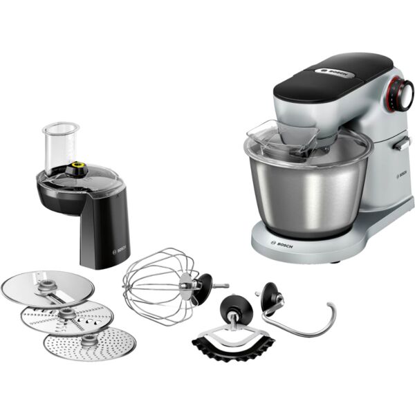 bosch mum9d33s11 robot da cucina 1300 w 5,5 l nero, argento [mum9d33s11]