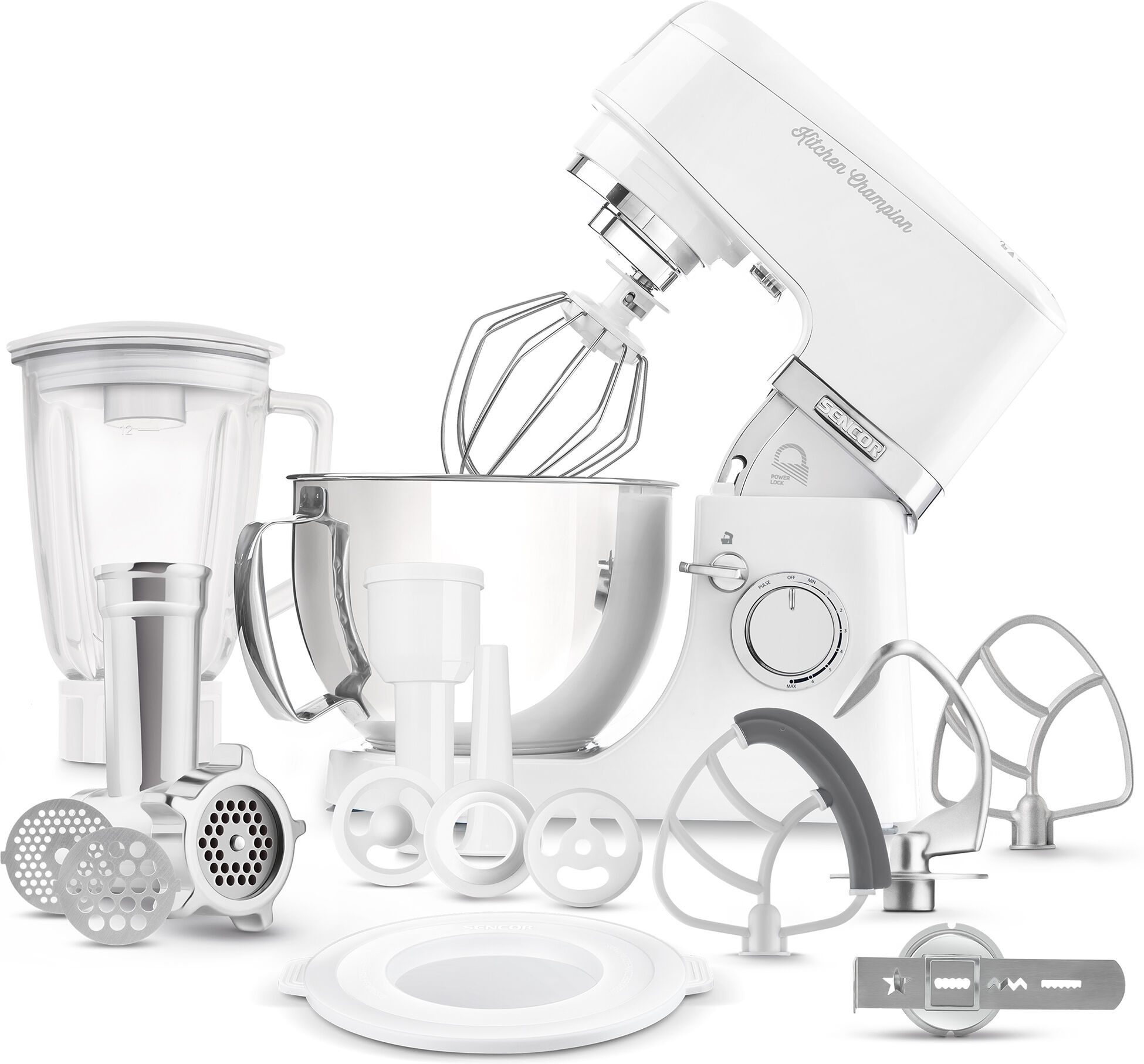 Sencor STM 6350WH robot da cucina 1000 W 4,5 L Bianco Bilance incorporate [STM_6350WH]