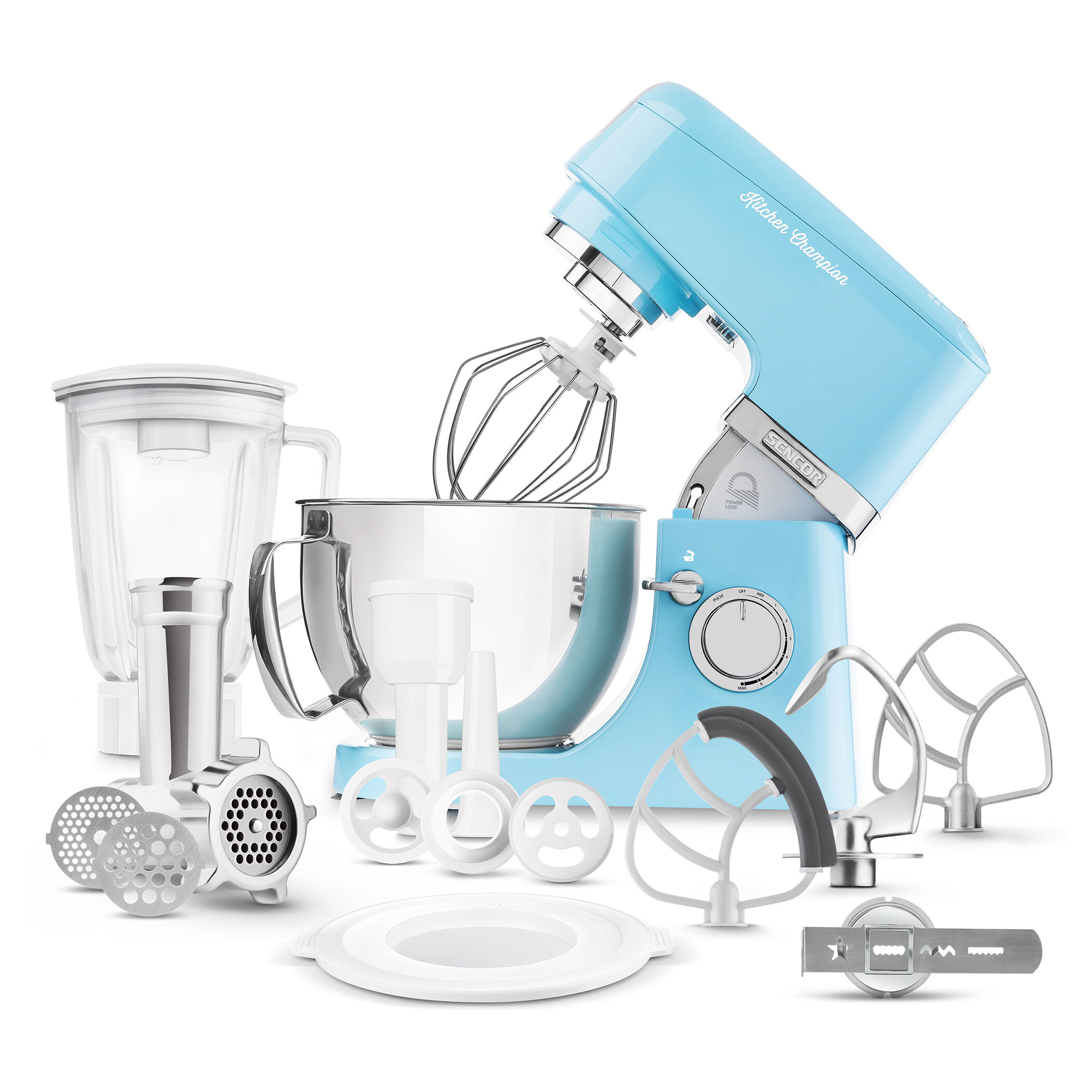 Sencor STM 6352BL robot da cucina 1000 W 4,5 L Blu Bilance incorporate [STM_6352BL]