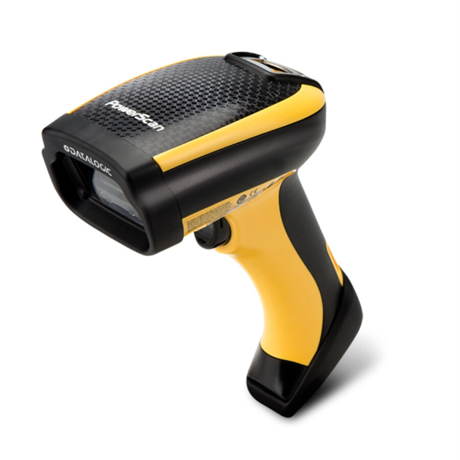 DataLogic Lettore di codice a barre  PowerScan 9501 codici portatile 1D/2D Laser Nero, Giallo [PM9501-433RB]