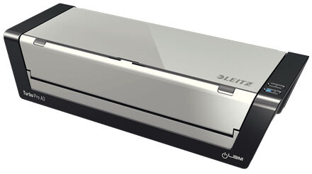 Leitz iLAM Touch Turbo Pro Plastificatrice a caldo Nero, Argento [TOUCHTURBOPRO]