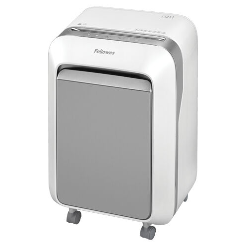 fellowes distruggidocumenti  lx series powershred lx21 distruggi documenti taglio a frammenti grigio, bianco [5050301]