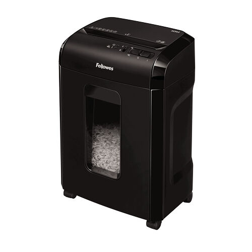 fellowes distruggidocumenti  powershred 10m distruggi documenti taglio a frammenti nero [4630601]