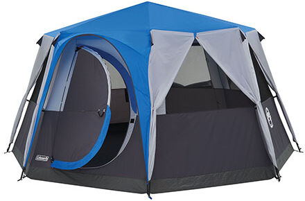 coleman cortes octagon 8 persona(e) nero, blu, grigio tenda a cupola/igloo [2000030279]