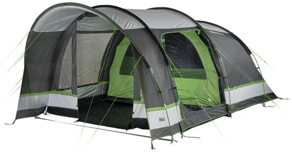 high peak tenda da campeggio  brixen 5.0 a cupola 5 persona(e) nero, verde, grigio [11816]