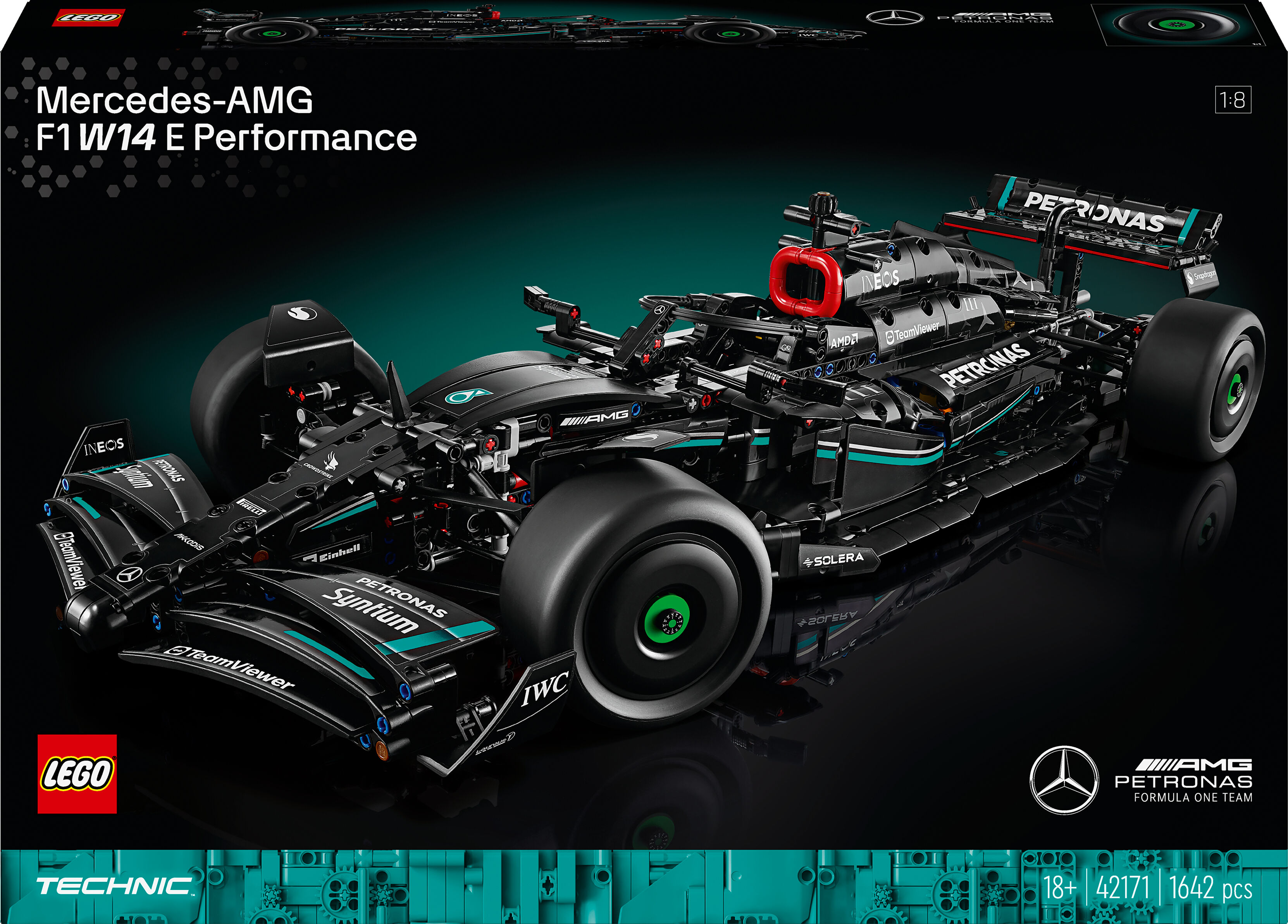 lego mercedes-amg f1 w14 e performance [42171]