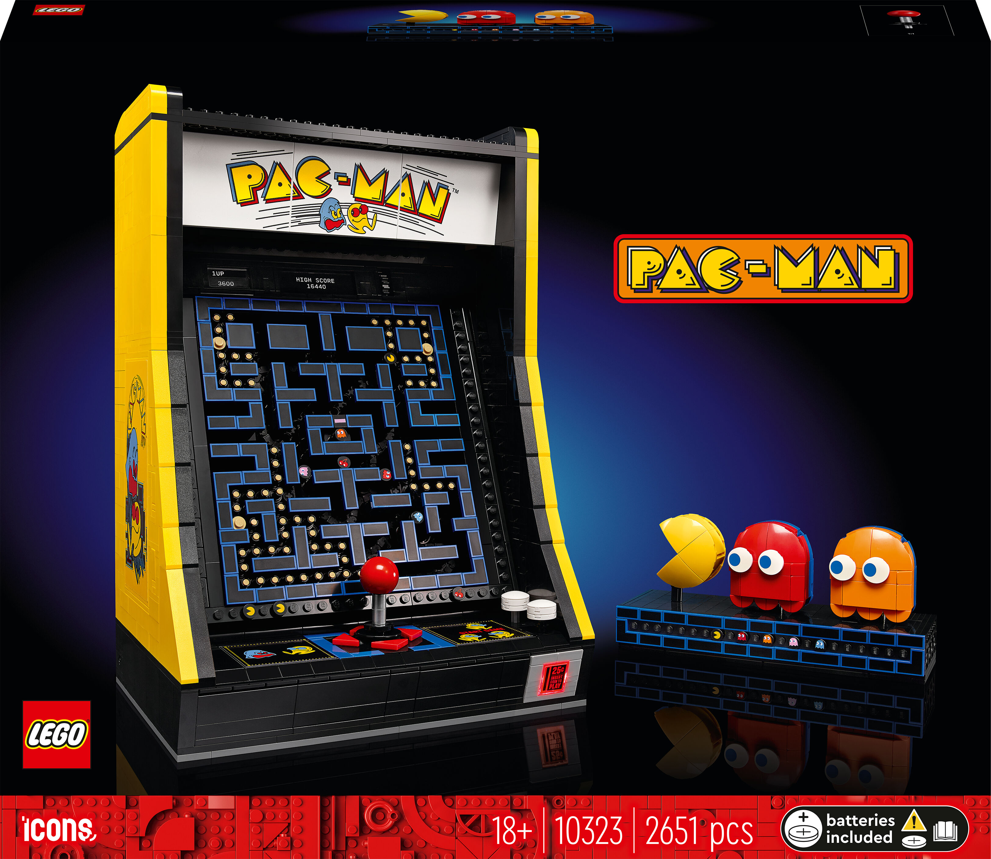 Lego ICONS PAC-MAN Arcade [10323]