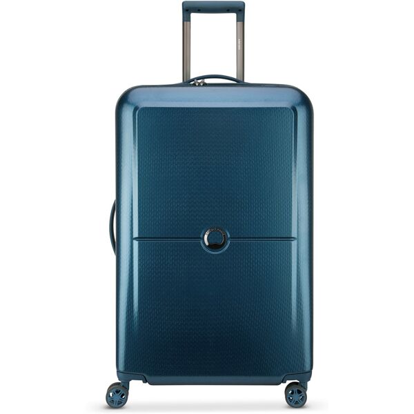 delsey valigia  turenne trolley guscio rigido blu 90 l policarbonato (pc) [00162182102]