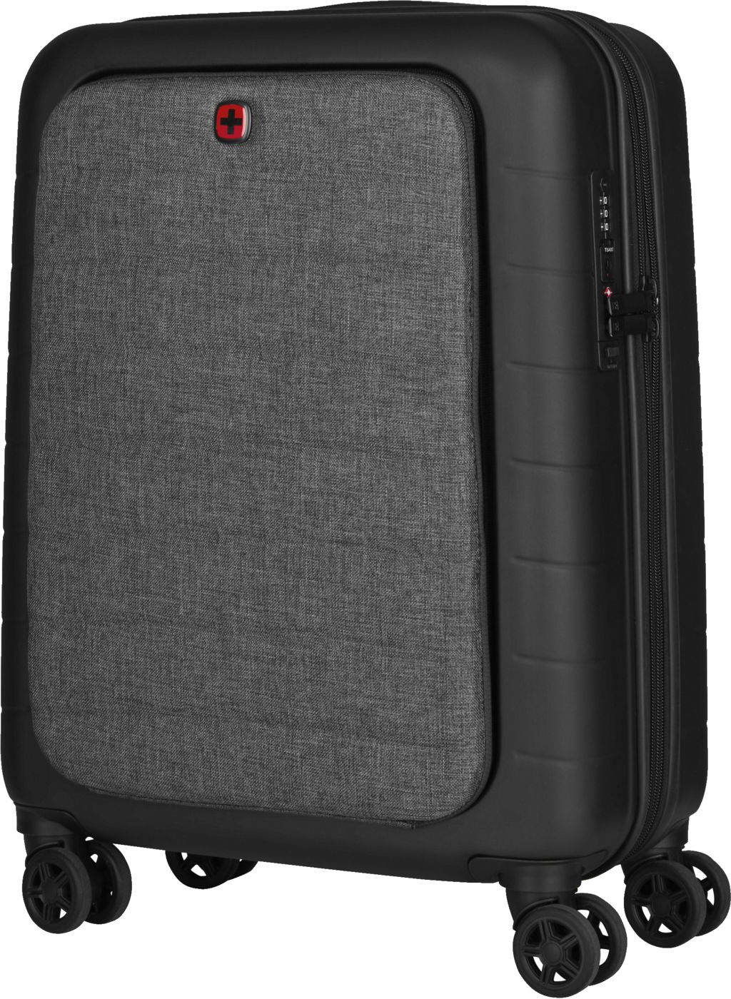 Wenger/SwissGear Valigia  Syntry Trolley Nero, Grigio 36 L Policarbonato, Poliestere [610163]