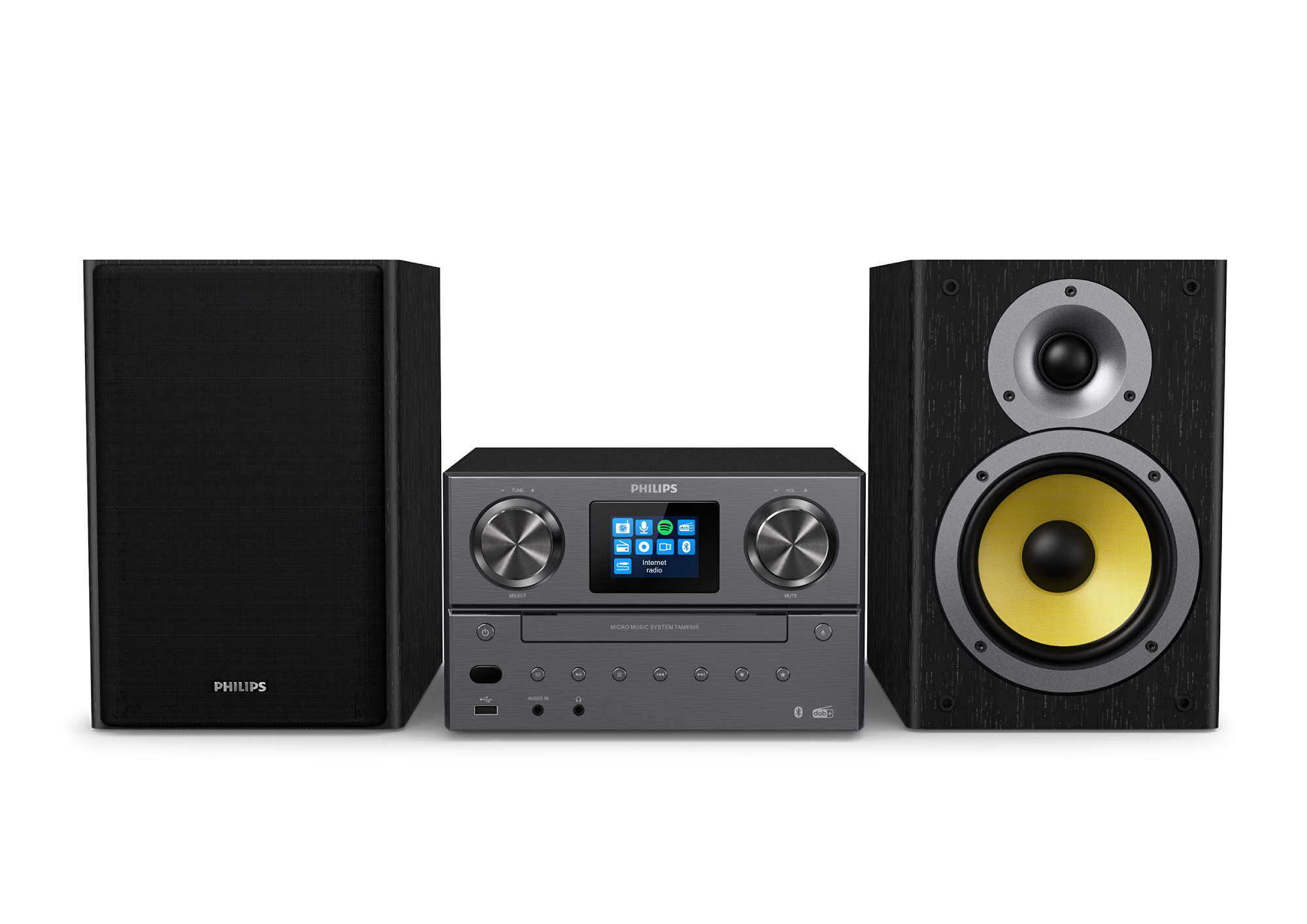 Philips TAM8905/10 set audio da casa Microsistema per la 100 W Nero [TAM8905/10]