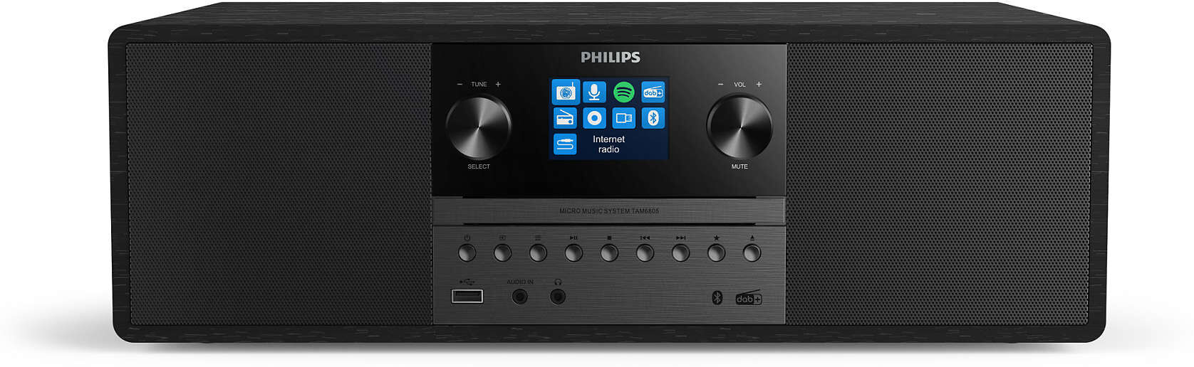 Philips TAM6805/10 set audio da casa Microsistema per la 50 W Nero [TAM6805/10]