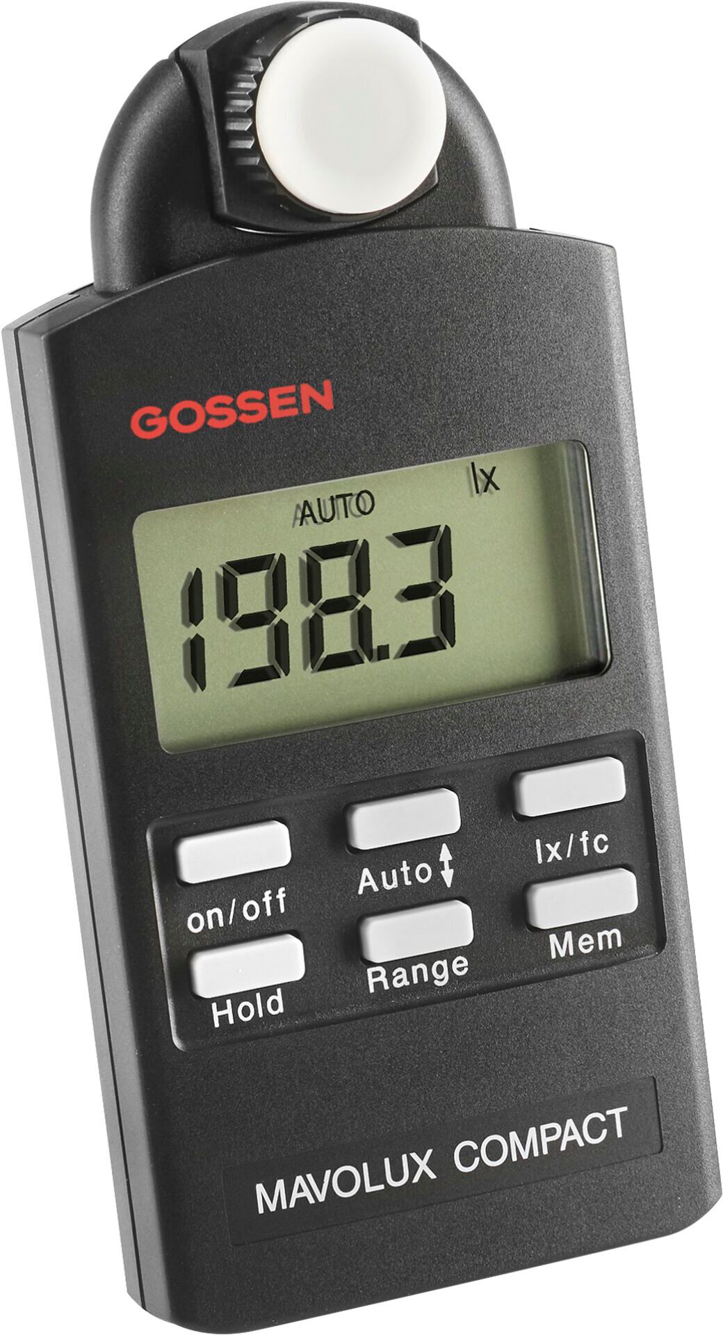 gossen mavolux compact misuratore di intensità luminosa [m502c]