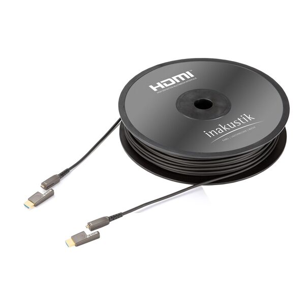 in - akustik cavo hdmi  in-akustik profi 2.0 lwl kabel micro + adapter 30m [0092432030]