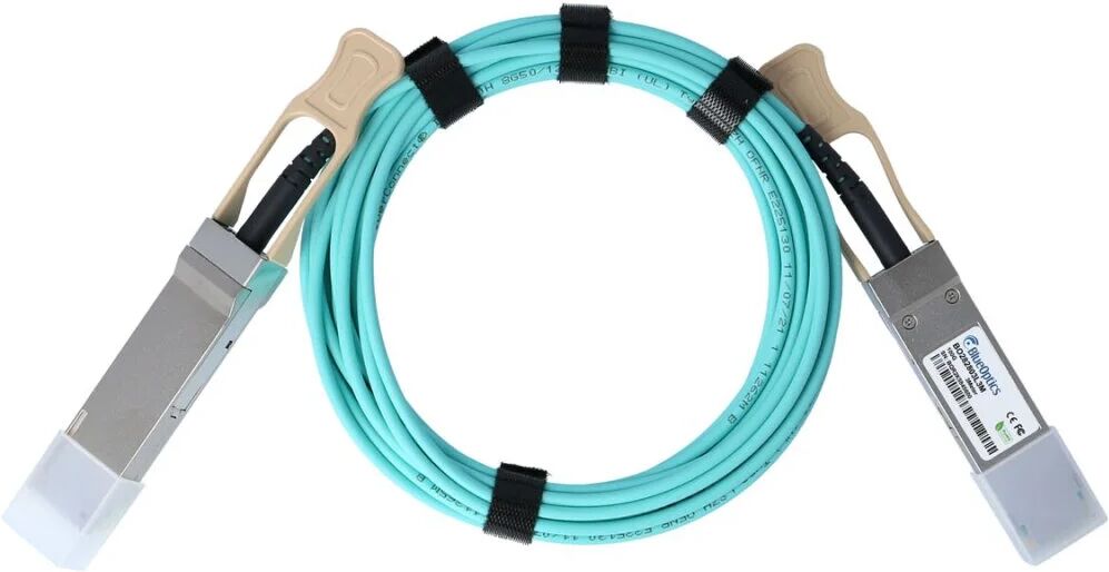 BlueOptics Q28-AOC-50M-PS-BO cavo InfiniBand QSFP28 Colore acqua [Q28-AOC-50M-PS-BO]