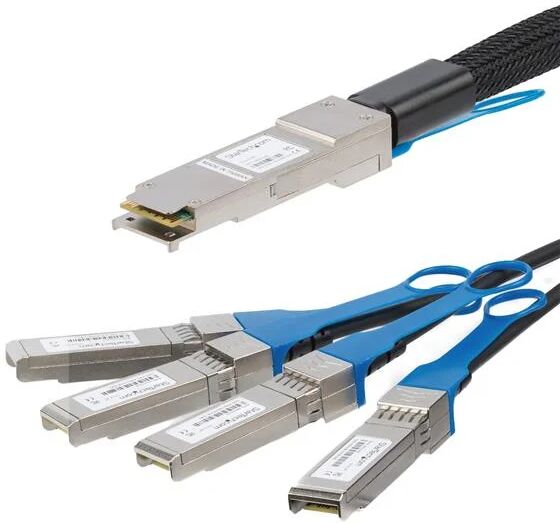 StarTech.com Cisco QSFP-4SFP10G-CU5M Compatibile - QSFP+ Cavo Twinax ad attacco diretto Breakout 5 m