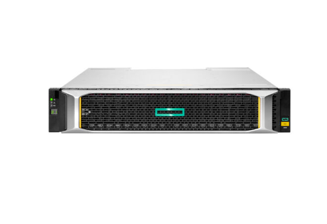 Server NAS  HPE MSA 2062 Armadio (2U) Collegamento ethernet LAN Nero, Argento [R0Q80B]
