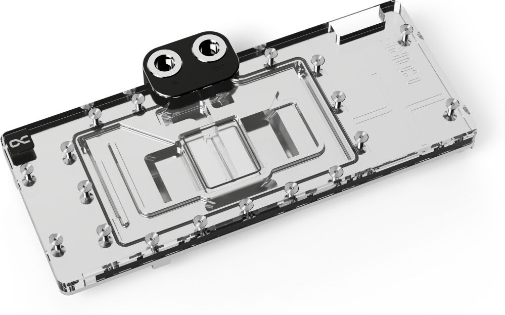 Alphacool 13545 parte e accessorio del sistema di raffreddamento computer Blocco d'acqua + piastra posteriore