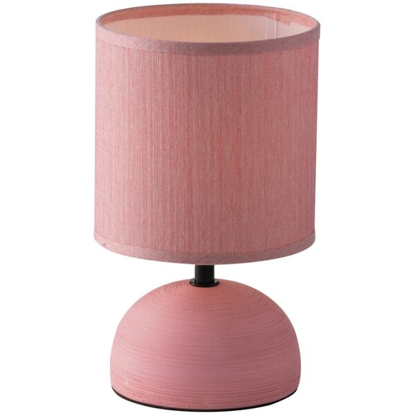 lampada da tavolo lume i furore l ros rosa 40w