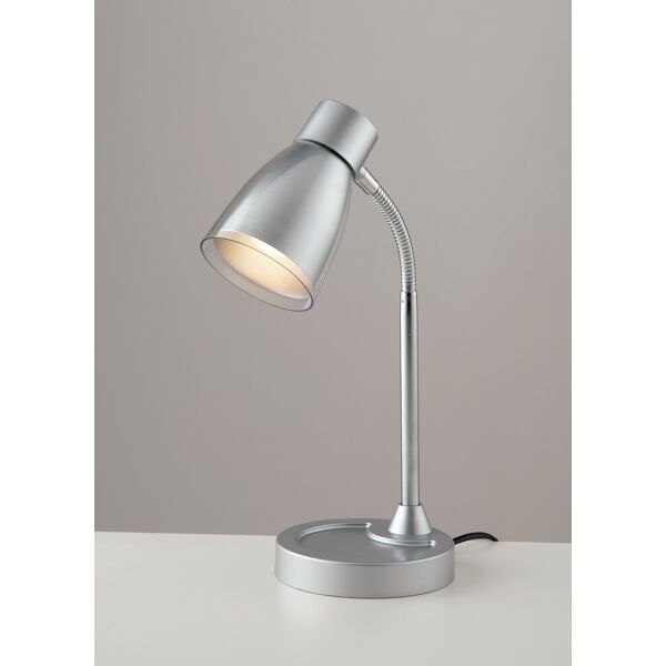 lampada da tavolo ldt055ark silver 40w