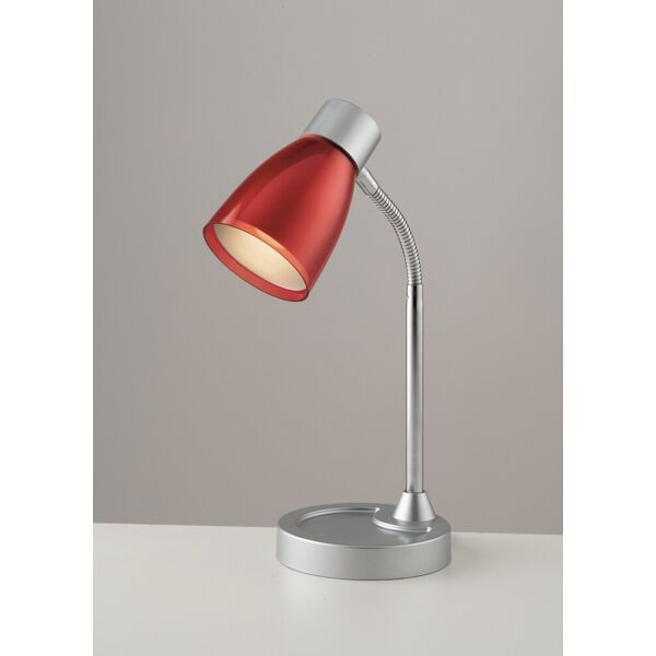 lampada da tavolo ldt055ark-rosso 40w