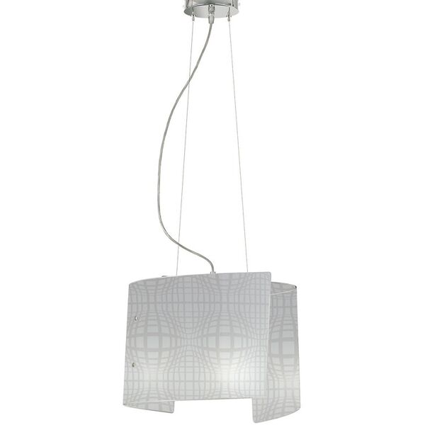 pro-ject lampadario sospensione project coordinati colore bianco 60w mis 45 x 100 cm