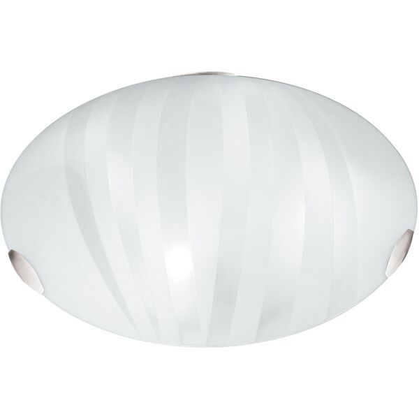 lampadario plafoniera kuna ceiling lamp colore bianco 60w mis 50 cm