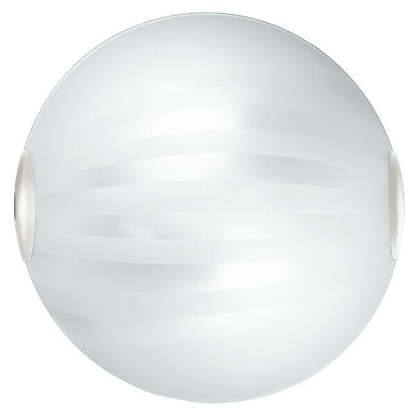 lampadario plafoniera kuna ceiling lamp colore bianco 60w mis 30 cm