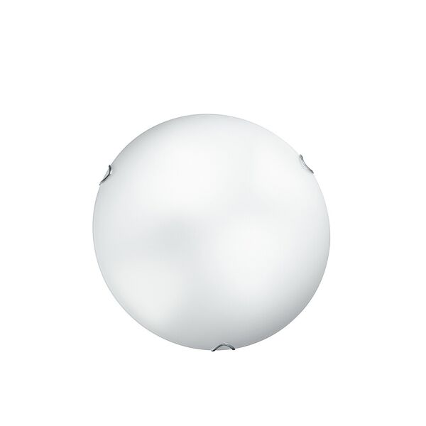 lampadario plafoniera oblo ceiling lamp colore bianco 60w mis 40 cm