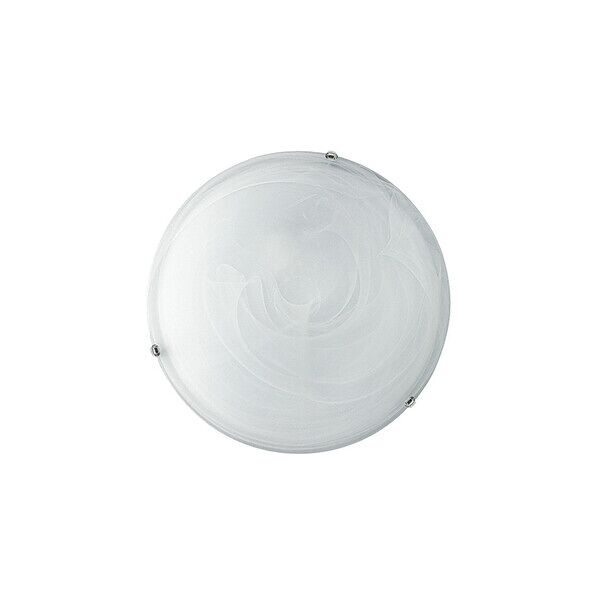 lampadario plafoniera duna ceiling lamp colore bianco 60w mis 30 cm