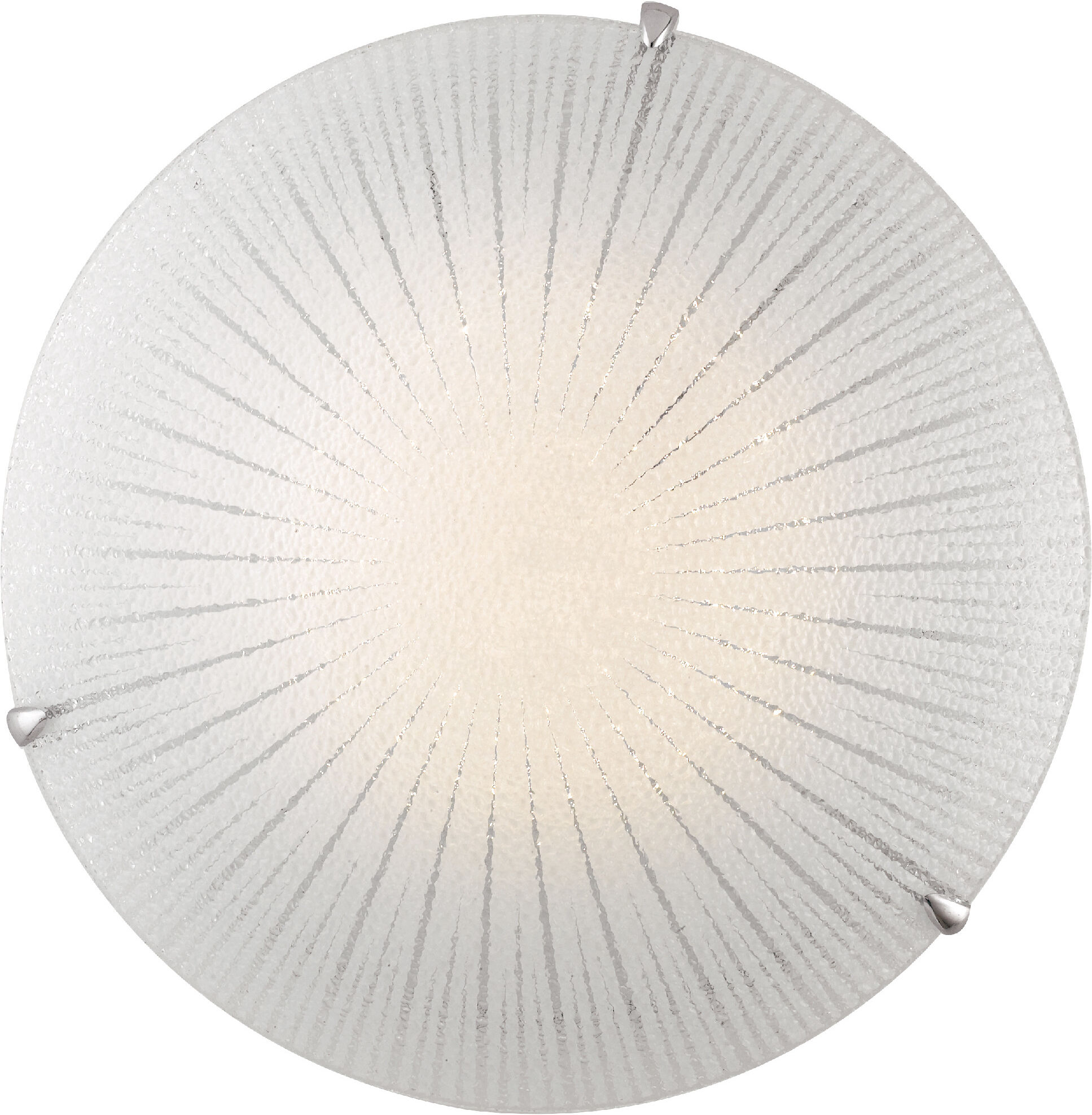 lampadario plafoniera led chantal ceiling lamp colore bianco 24w mis 40 cm