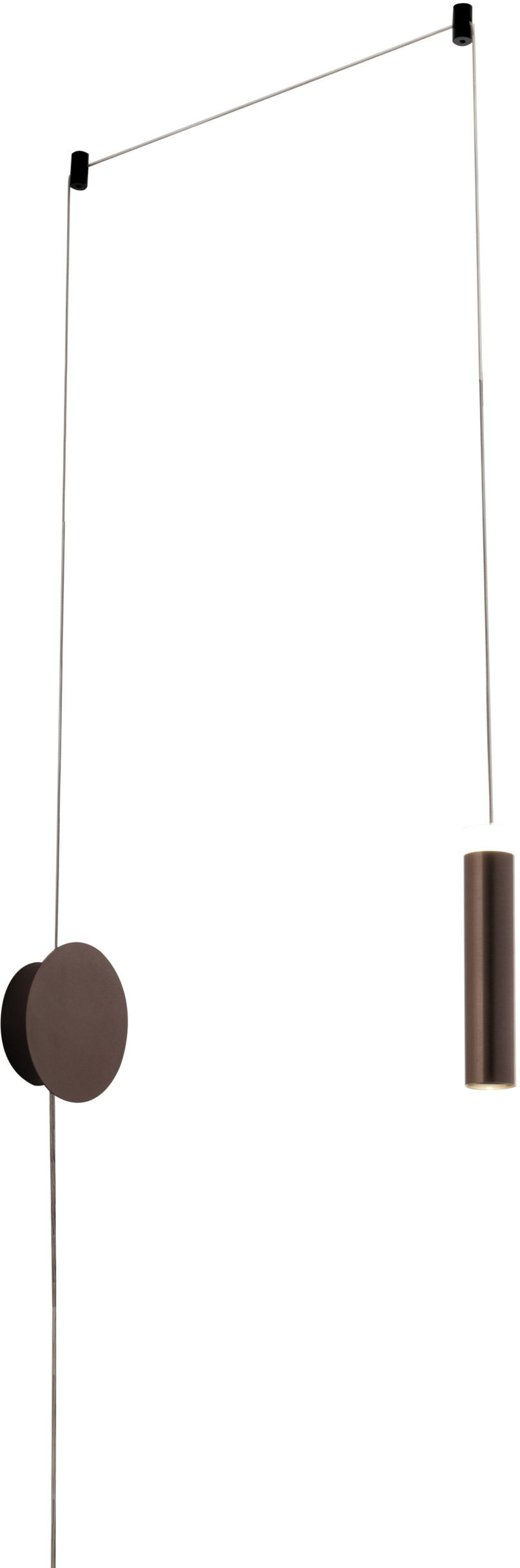 lampadario applique led candele eclettico colore bronzo 7w dim 4 x 20 x 400 x 200 cm