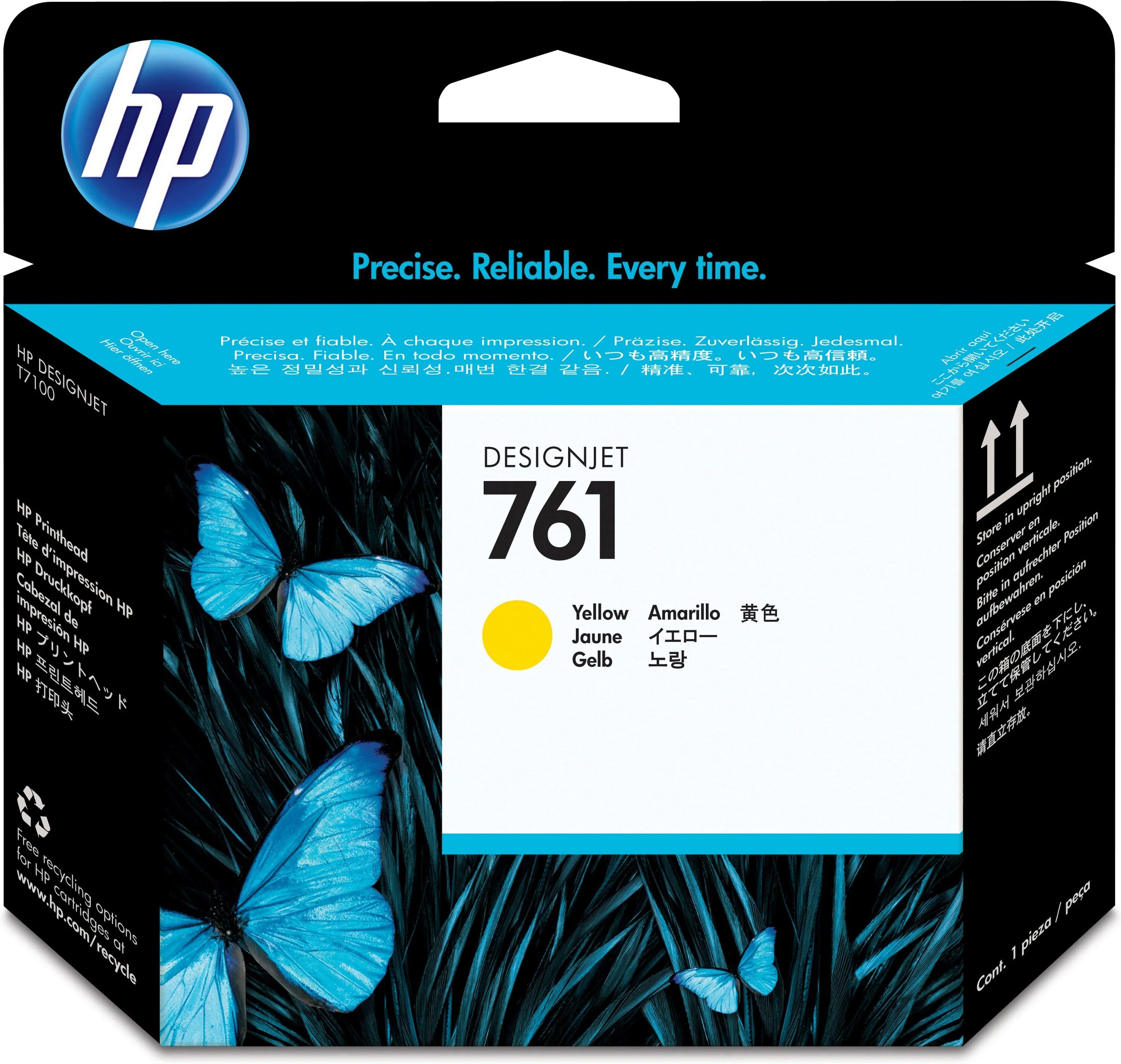 ink hp n761 giallo