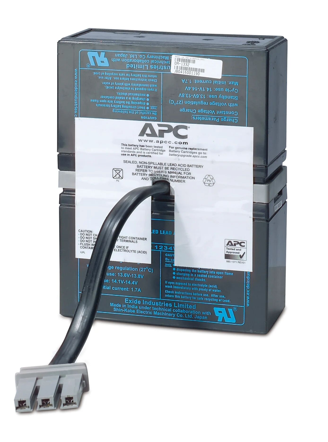 APC rbc33 batteria ricaricabile per ups