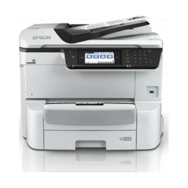 epson workforce pro wf-c8610dwf stampante mutifunzione ink-jet a colori a3 24ppm 4.800x1.200dpi adf fronte/retro fax lan wi-fi