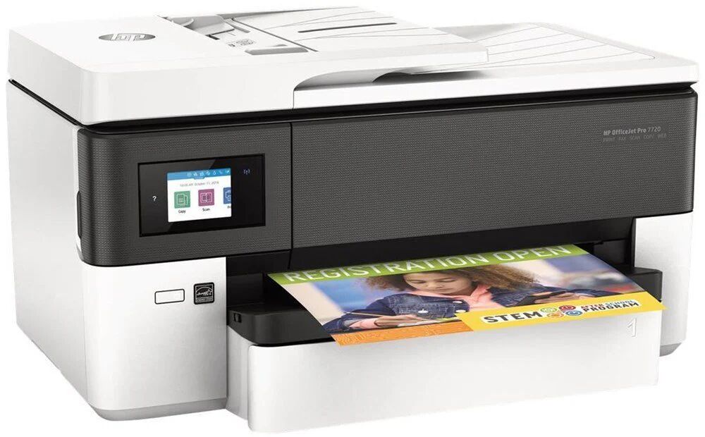 hp stampante inkjet multifunzione officejet pro 7720 risoluzione 4800 x 1200 dpi a3 wi-fi