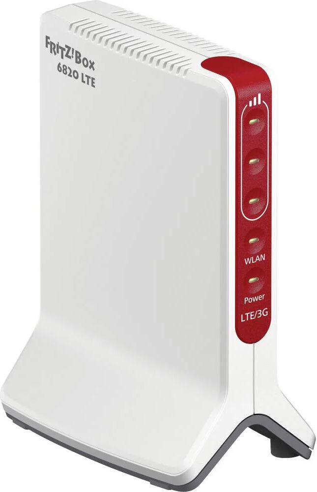 avm fritz! box 6820 lte international modem router 4g/3g slot per sim wi-fi n 450 mbit/s 1 porta lan gigabit