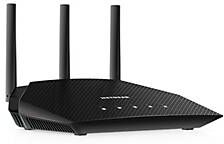 netgear rax10 router wireless dual band wi-fi 6 ax1800 1.8gbps 4 porte gigabit nero