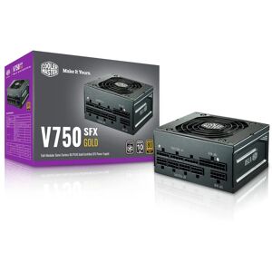 Cooler Master v750 sfx gold alimentatore 750w 80 plus gold modulare pfc attivo sfx black