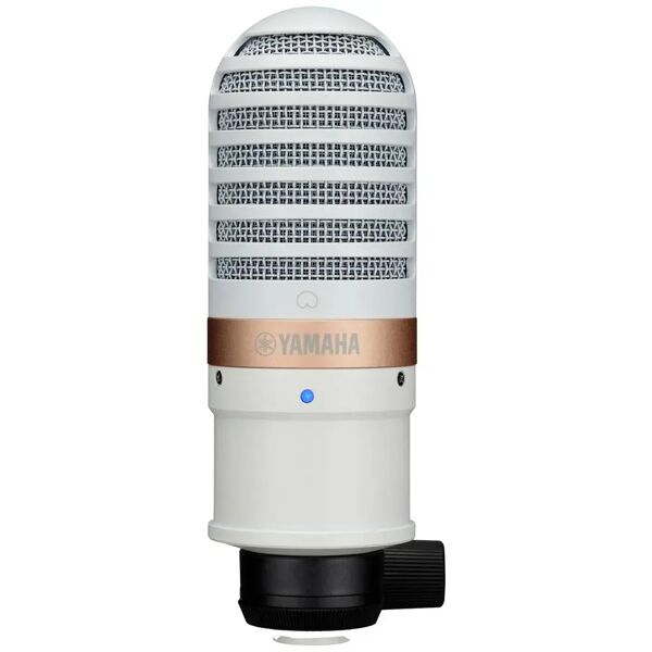 yamaha ycm01 microfono a condensatore di qualita` da studio streaming audio ad alta risoluzione registrazione e riproduzione connessione xlr bianco