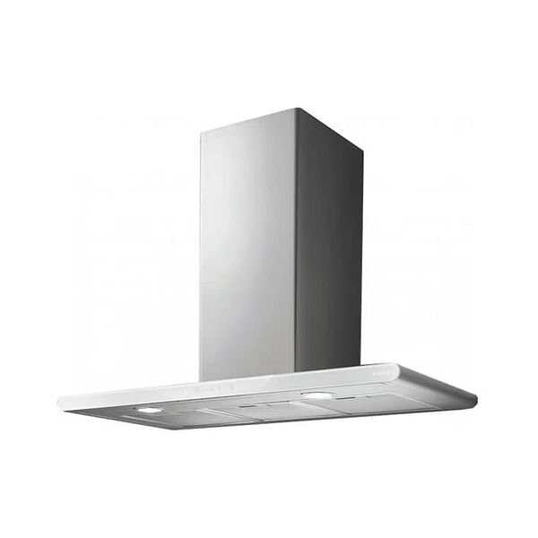 elica cappa a parete arredamento 80cm inox / bianca galaxy whix / a / 80 prf0009822a