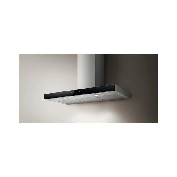 elica cappa a parete 90cm inox / vetro nero joy blix / a / 90 prf0104626