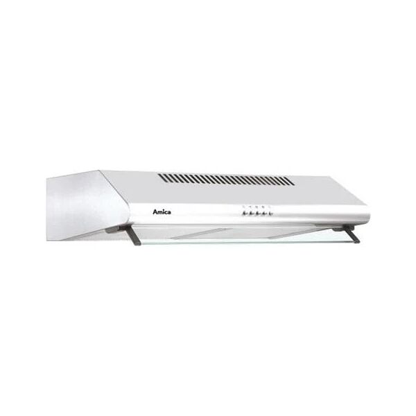 amica cappuccio visiera 60cm 66db 195m3 / h bianco - ah1406