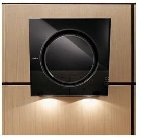 elica cappa arredamento moderno nera mini om bl / f / 55 61614583a