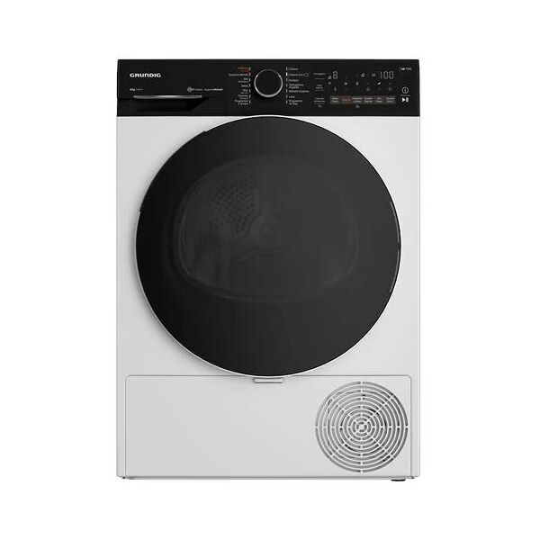 grundig asciugatrice gtp6324wi-it supremerefresh 9 kg classe a+++ pompa di calore