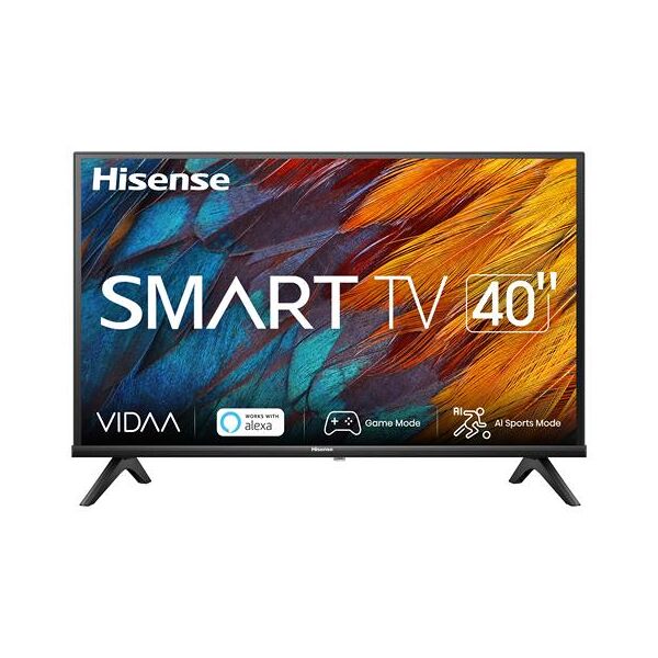 hisense tv 40 a4k smart tv vidaa u6